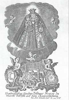 Votivzeichnung Dorfener Madonna